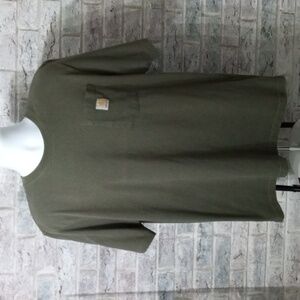 Carhartt T-shirt - Khaki green - Men's Large